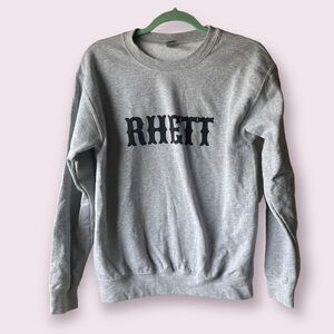 Gildan Thomas Rhett‎ Grey Long Sleeve Sweatshirt